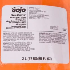 GOJO® 2252-04 NXT Spa Bath 2000 ML Herbal Liquid Hand, Hair, And Body Wash - 4/Case -Rubbermaid shop 970943