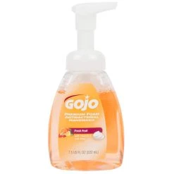 GOJO® 5710-06 Premium 7.5 Oz. Fresh Fruit Foaming Antibacterial Hand Soap With Pump - 6/Case -Rubbermaid shop 971480