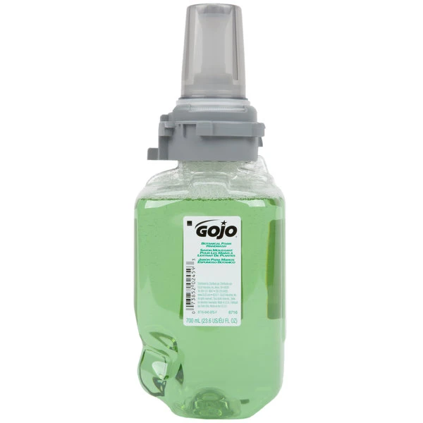 GOJO® 8716-04 ADX 700 ML Botanical Foam Hand Soap - 4/Case 4 GOJO® 8716-04 ADX 700 ML Botanical Foam Hand Soap - 4/Case - Image 2