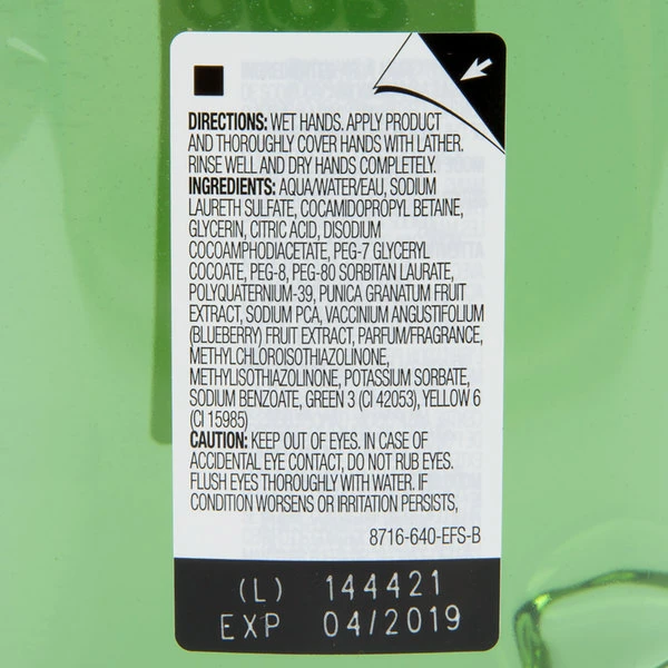 GOJO® 8716-04 ADX 700 ML Botanical Foam Hand Soap - 4/Case 8 GOJO® 8716-04 ADX 700 ML Botanical Foam Hand Soap - 4/Case - Image 6