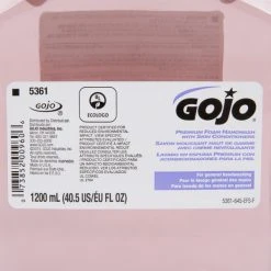 GOJO® 5361-02 TFX 1200 ML Premium Foam Hand Soap With Skin Conditioners -Rubbermaid shop 971633