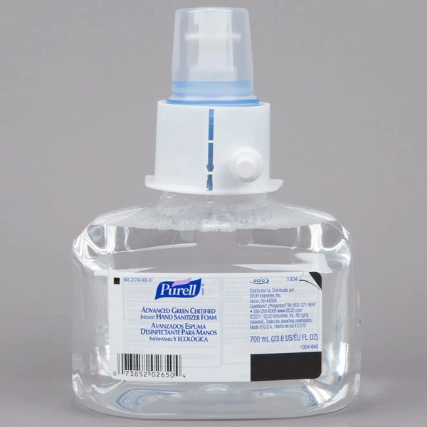 Purell® 1304-03 LTX Advanced Green Certified 700 ML Foaming Instant Hand Sanitizer 4 Purell® 1304-03 LTX Advanced Green Certified 700 ML Foaming Instant Hand Sanitizer - Image 2