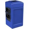 Commercial Zone 755104 28 Gallon Islander Series Blue Harbor Square 1 Waste Container With Towel Dispenser, Squeegee And Windshield Wash Station 2 Commercial Zone 755104 28 Gallon Islander Series Blue Harbor Square 1 Waste Container With Towel Dispenser, Squeegee And Windshield Wash Station -Rubbermaid shop 984364
