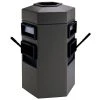 Commercial Zone 755424 35 Gallon Islander Series Gray Bermuda 2 Hexagonal Waste Container With 2 Paper Towel Dispensers And 2 Windshield Wash Stations 2 Commercial Zone 755424 35 Gallon Islander Series Gray Bermuda 2 Hexagonal Waste Container With 2 Paper Towel Dispensers And 2 Windshield Wash Stations -Rubbermaid shop 984405