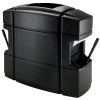 Commercial Zone 758701 40 Gallon Islander Series Waste 'N Wipe Black Rectangular Waste Container With 2 Paper Towel Dispensers, 2 Squeegees, And 2 Windshield Wash Stations -Rubbermaid shop 984434